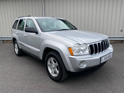 2006 JEEP GRAND CHEROKEE 3.0 V6 CRD LIMITED WITH 58K MILES VENDUTO