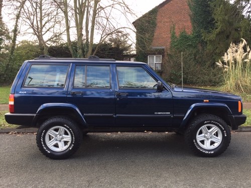 TITLE: 2000 Model Jeep Cherokee XJ 2.5TD Diesel, Low Miles, For Sale