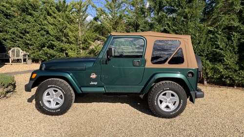 2001 Wrangler Jeep 4.0 Sahara Manual For Sale