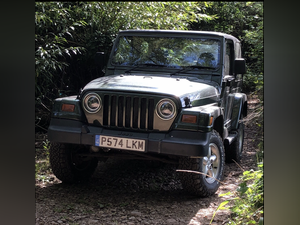 1997 TJ 4.0L Sahara manual ex-jeep UK press vehicle For Sale (picture 1 of 9)
