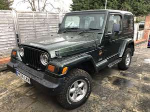 1997 TJ 4.0L Sahara manual ex-jeep UK press vehicle For Sale (picture 4 of 9)