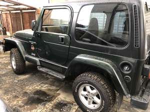 1997 TJ 4.0L Sahara manual ex-jeep UK press vehicle For Sale (picture 5 of 9)