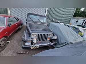 1989 Jeep Wrangler YJ Laredo 4.2 auto spares or repair For Sale (picture 1 of 8)