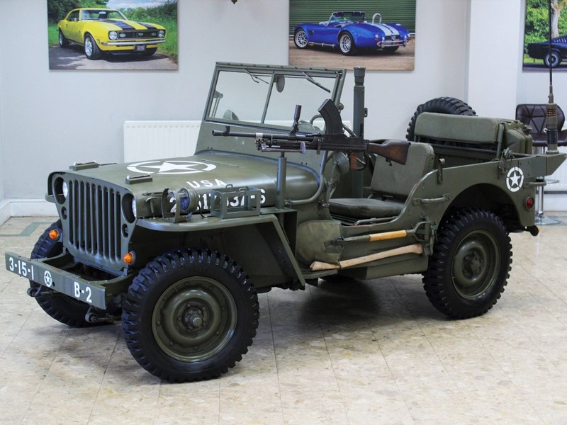 1944 Ford GPW Jeep 2.2 Manual - Fully Restored
