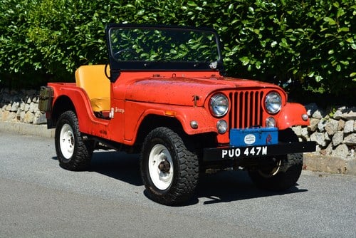 1974 Jeep CJ-5 RHD - Fully restored, patina retained SOLD