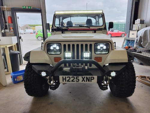 1991 Jeep Wrangler YJ.
