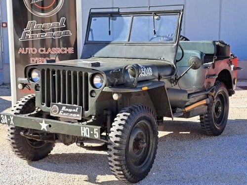 1942 JEEP WILLYS JPW 4X4 SOLD