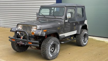JEEP WRANGLER 4.2 LHD LEFT HAND DRIVE MANUAL SOFT TOP WHINCH