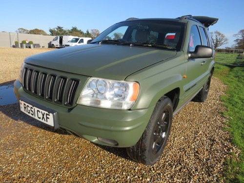 2001 (51) Jeep Grand Cherokee 4.7 V8 60TH ANNIVERSARY 5 DOOR For Sale