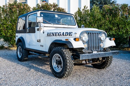 1982 Jeep CJ7 Renegade 4.2 ASI VENDU