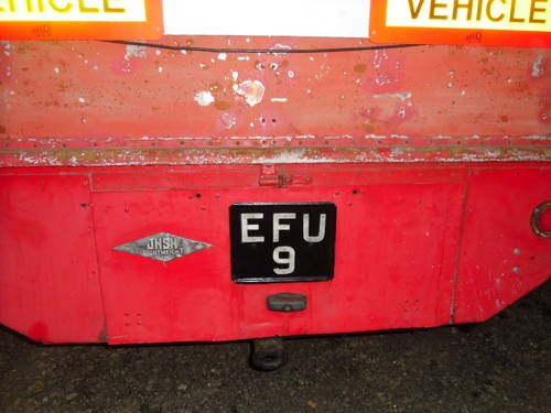 1947 Number Plate For Sale