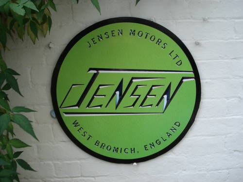 Jensen Garage sign In vendita