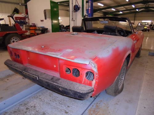 1974 jensen healey partially stripped PROJECT SOLD