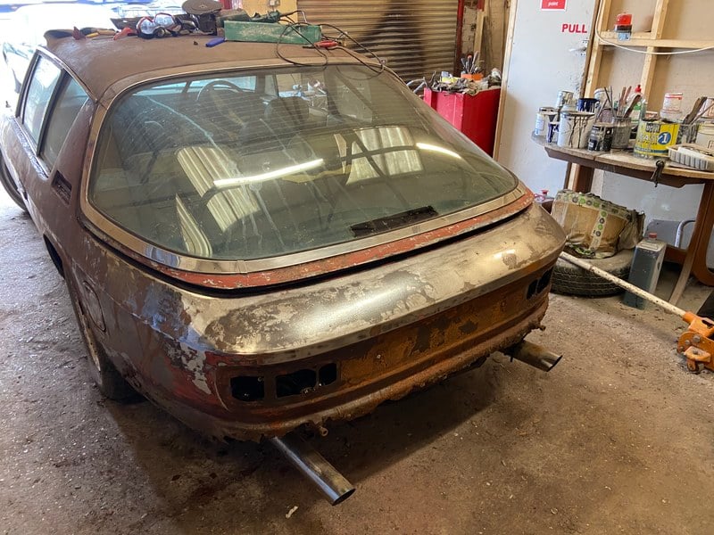 Just 3 owners 40000 miles being restored