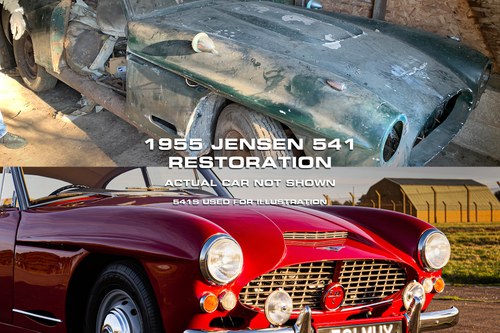 1955 Jensen 541 Restoration In vendita