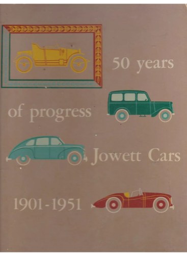 50 years of Jowett book/brochure For Sale
