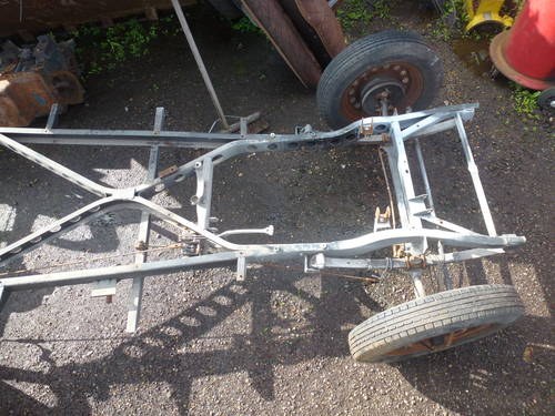 1937 jowett 10/4 rolling chassis with current red v5c For Sale