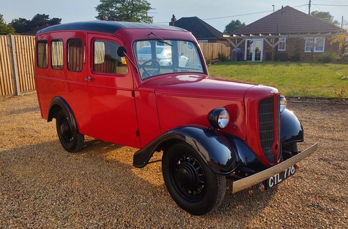 1947 Jowett Bradford Utility VERKOCHT