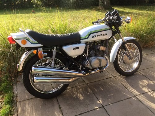 1972 Kawasaki S1 250cc triple.    SOLD SOLD