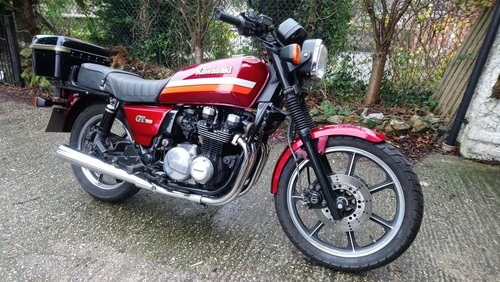 1990 Kawasaki GT750 -super low mileage, the best in the UK SOLD