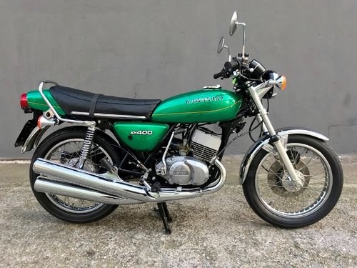 1979 KAWASAKI - S23 MACH2 400 UNRESTORED VERY ORIGINAL VERKAUFT