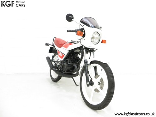 1987 An Absolutely Stunning Fully Restored UK Kawasaki AR80-C5 For Sale