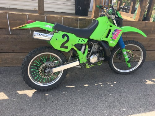 1989 Kawasaki KDX 200 getting rare now In vendita