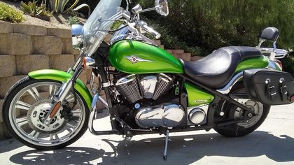 Mint Kawaski Motorcycle