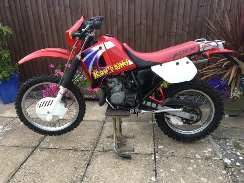2000 Kawasaki KMX 125 in great condition for year For Sale