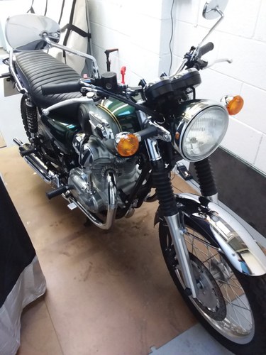 2011 Kawasaki W800 with Very Low Miles For Sale