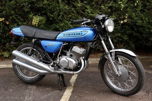 1975 Kawasaki S1C 250cc A Uk Example In vendita