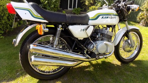 1971 UK Kawasaki 350  S2   For Sale