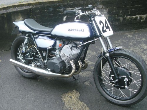 Kawasaki H1A MACH III 1972 UK Bike - Cafe Racer For Sale