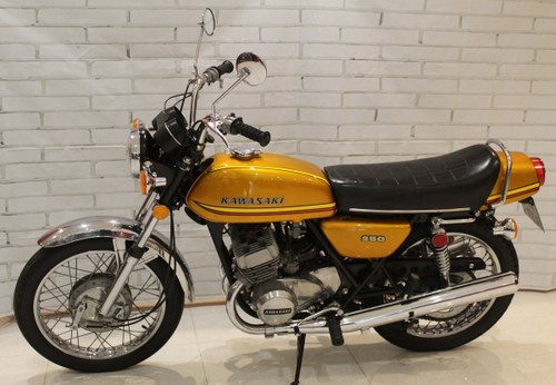 1973 Kawasaki S1A 250 cc 6,800miles VERKAUFT