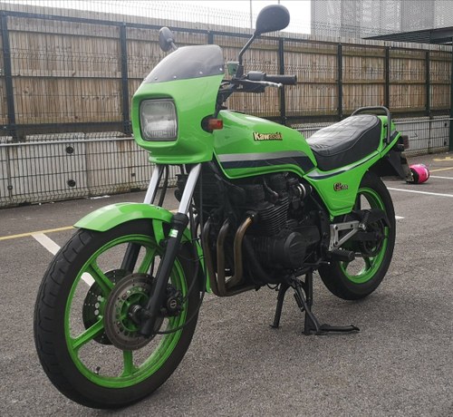 1982 Kawasaki GPZ 550 Unitrak - Green In vendita