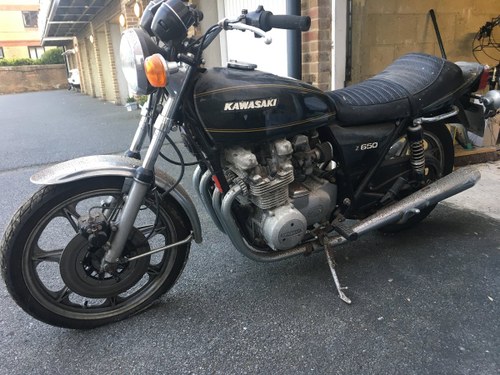 1977 Classic Z650 project SOLD