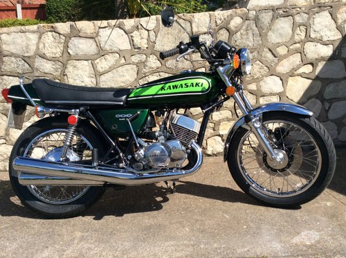 1973 Kawasaki H1D 500 triple almost perfect restored SOLD