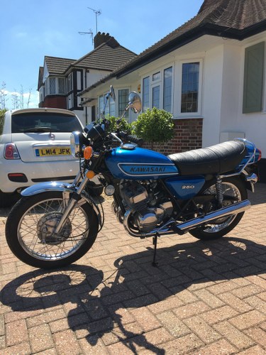1975 Kawasaki S1 Lovely restored classic In vendita