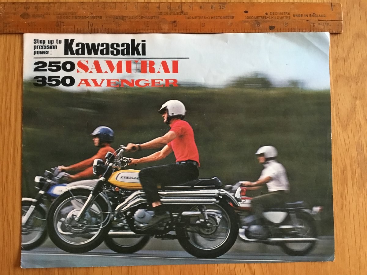 1968 Kawasaki Samurai and avenger