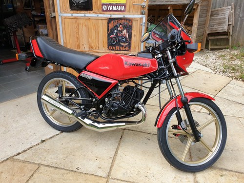 1982 Kawasaki AR80-A1 completely restored Te koop