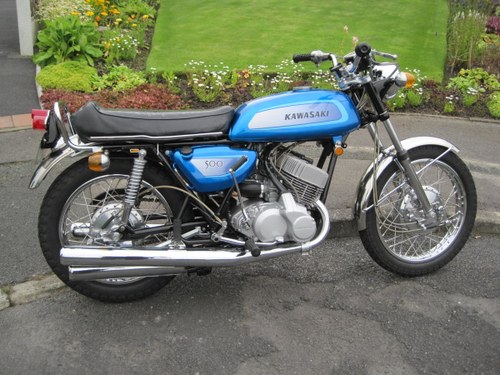 1971 Kawasaki 500 H1A, Superb Condition VENDUTO