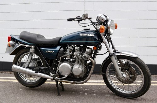 1976 Kawasaki Z650 - Very Original - Rare Early First Year M SOLD