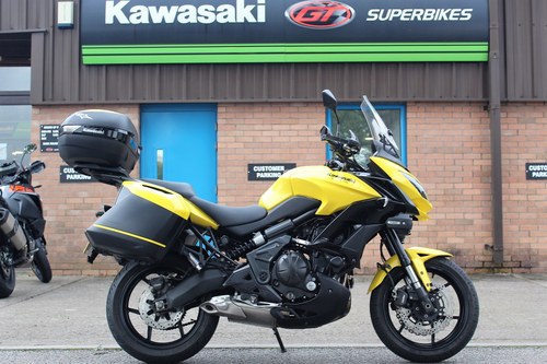 2015 65 Kawasaki Versys 650 ABS Grand Tourer Yellow For Sale