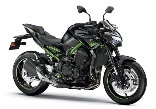 New 2021 Kawasaki Z900 ABS **Black / Green Frame In vendita