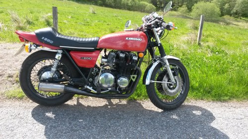 UK 1973 Z1 900 SUPER FOUR and 0thers. For Sale