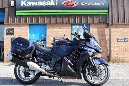 2010 10 Kawasaki ZG 1400GTR ABS **Blue** Sports Tourer** In vendita