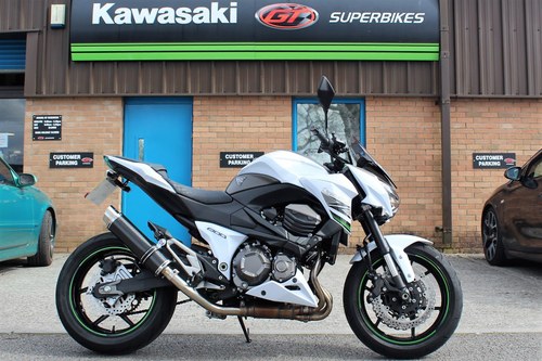 2015 15 Kawasaki Z800 **White** Just 5,800 Miles** For Sale