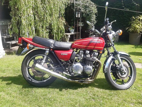 1979 Kawasaki Z650 For Sale by Auction