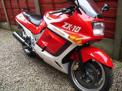 1988 Kawasaki ZX10 one owner low mileage superb VERKAUFT