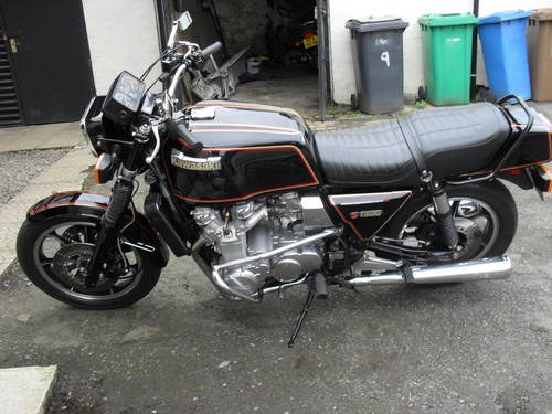 1984 Kawasaki z1300 a5 uk bike in black only 25k £6795 VENDUTO